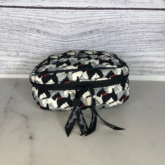 Vera Bradley Yorkshire Print Multi Compartment Cosmetics Organizing Case Sz O/S - Picture 2 of 7